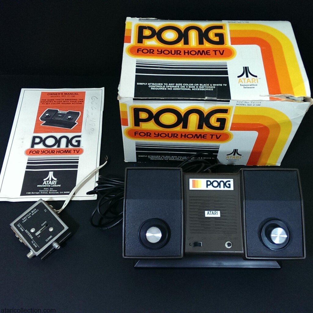 Atari C-100 Pong Games Console - ATARI COLLECTION