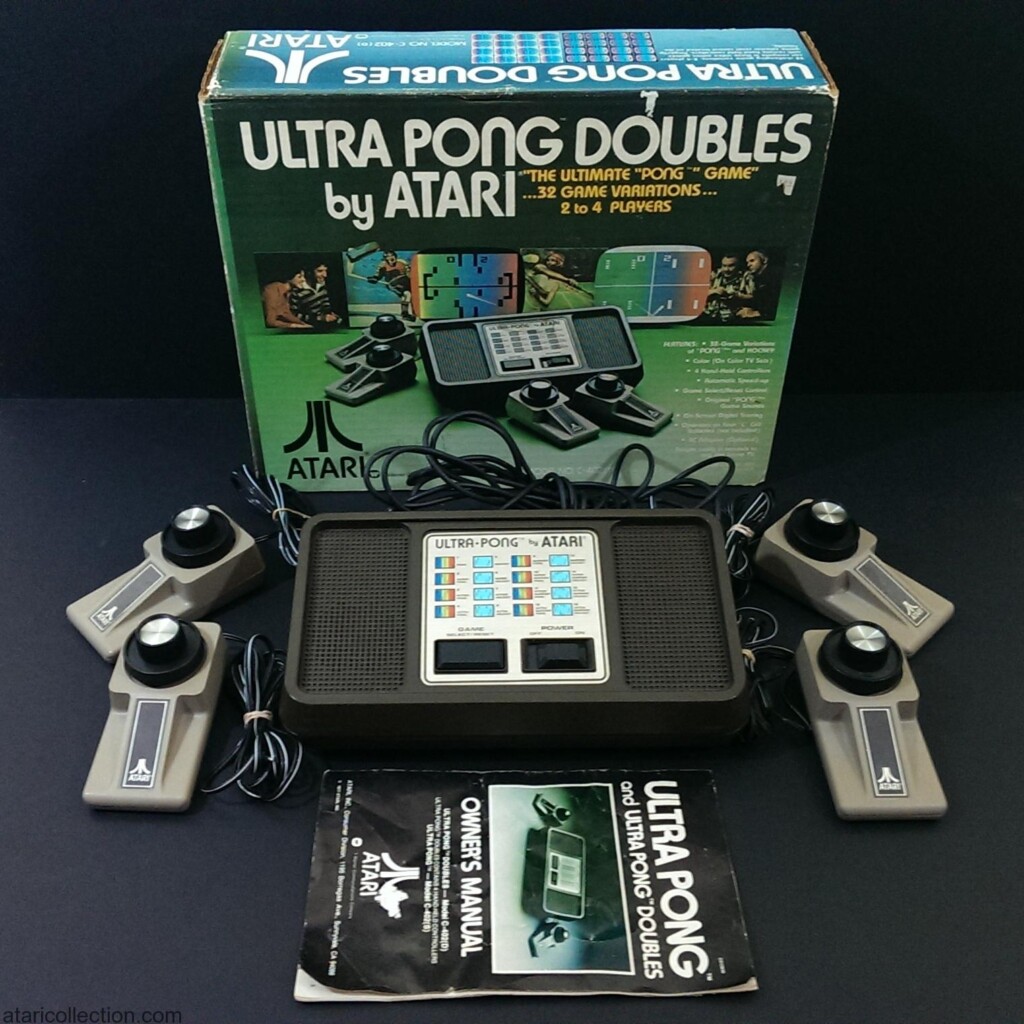 Atari C-402(D) Ultra Pong Doubles Games Console - ATARI COLLECTION